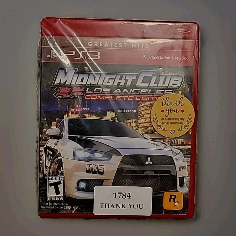 Midnight Club LA Complete Edition Greatest Hits !RARE OoP Sony PlayStation 3 PS3
